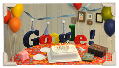 Google fyller 13 år
