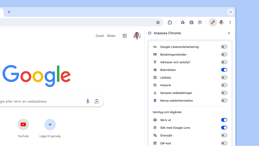 Ett nytt sätt att anpassa ditt verktygsfält